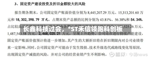 长鑫科技过会,*ST禾信领跑科创板