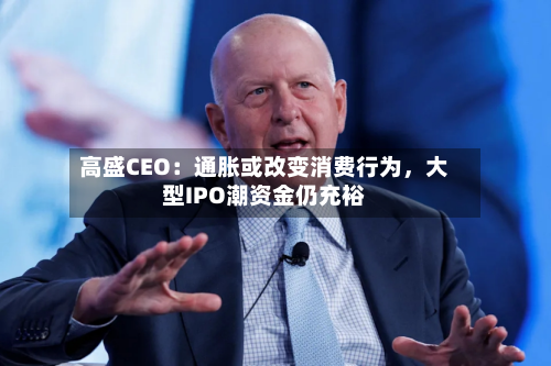 高盛CEO：通胀或改变消费行为，大型IPO潮资金仍充裕-第2张图片