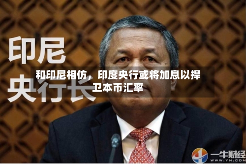 和印尼相仿	，印度央行或将加息以捍卫本币汇率-第2张图片